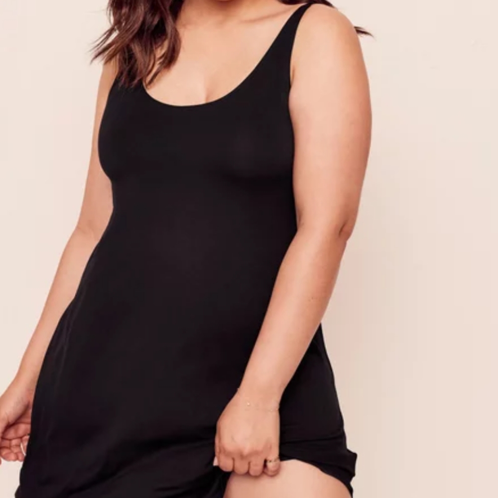 Adore Me nightgown, black, OX